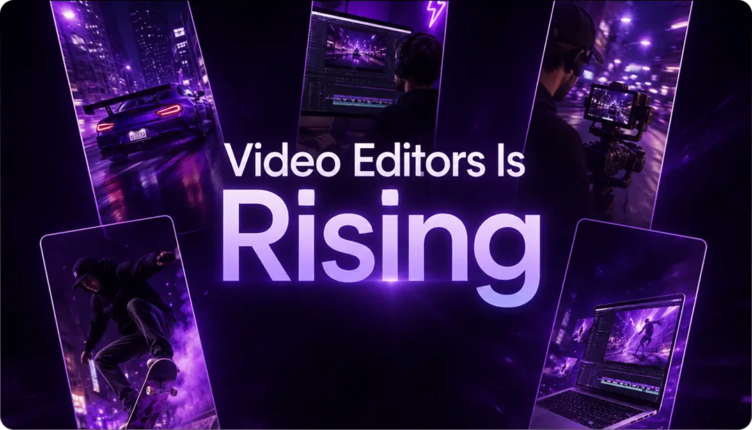 Video Editors Is Rising - PixelCube Academy